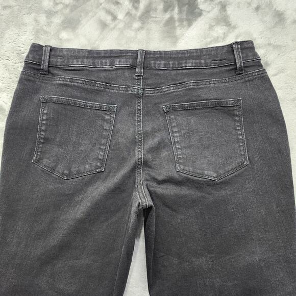 Maurices Jeans Womens XL Black Mid Rise Skinny Leg Jegging Ankle Stretch Denim - Picture 4 of 13